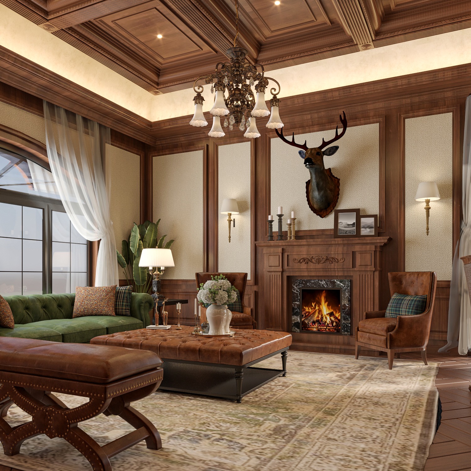 Heritage study lounge interior by JNM